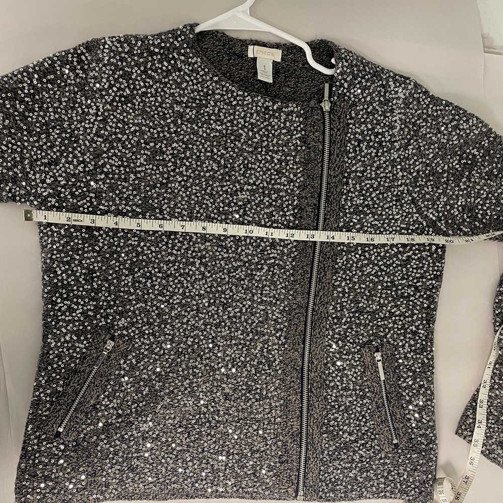 Chico’s Sequin Jacket - image 7